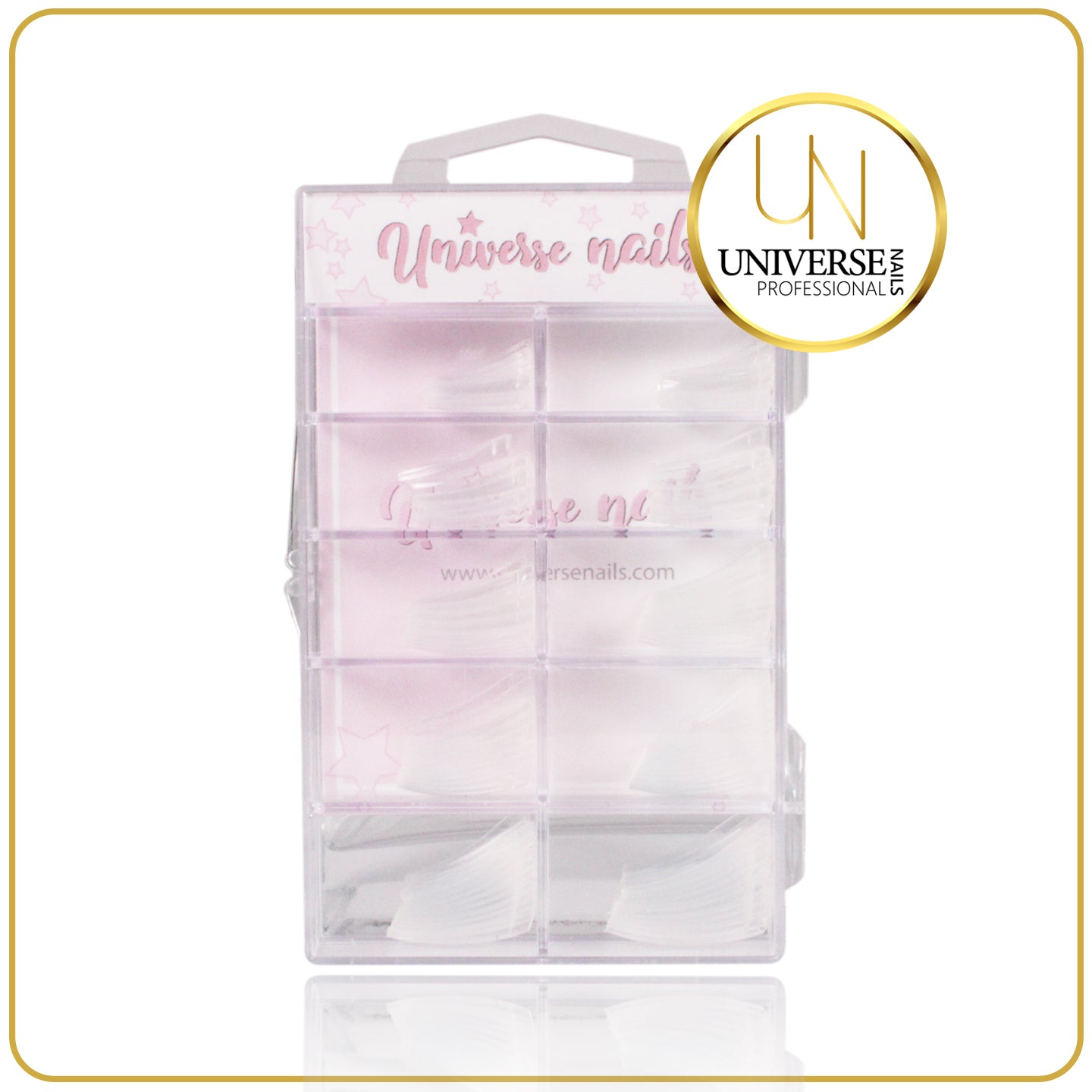 CAJA DE TIPS TRANSPARENTES