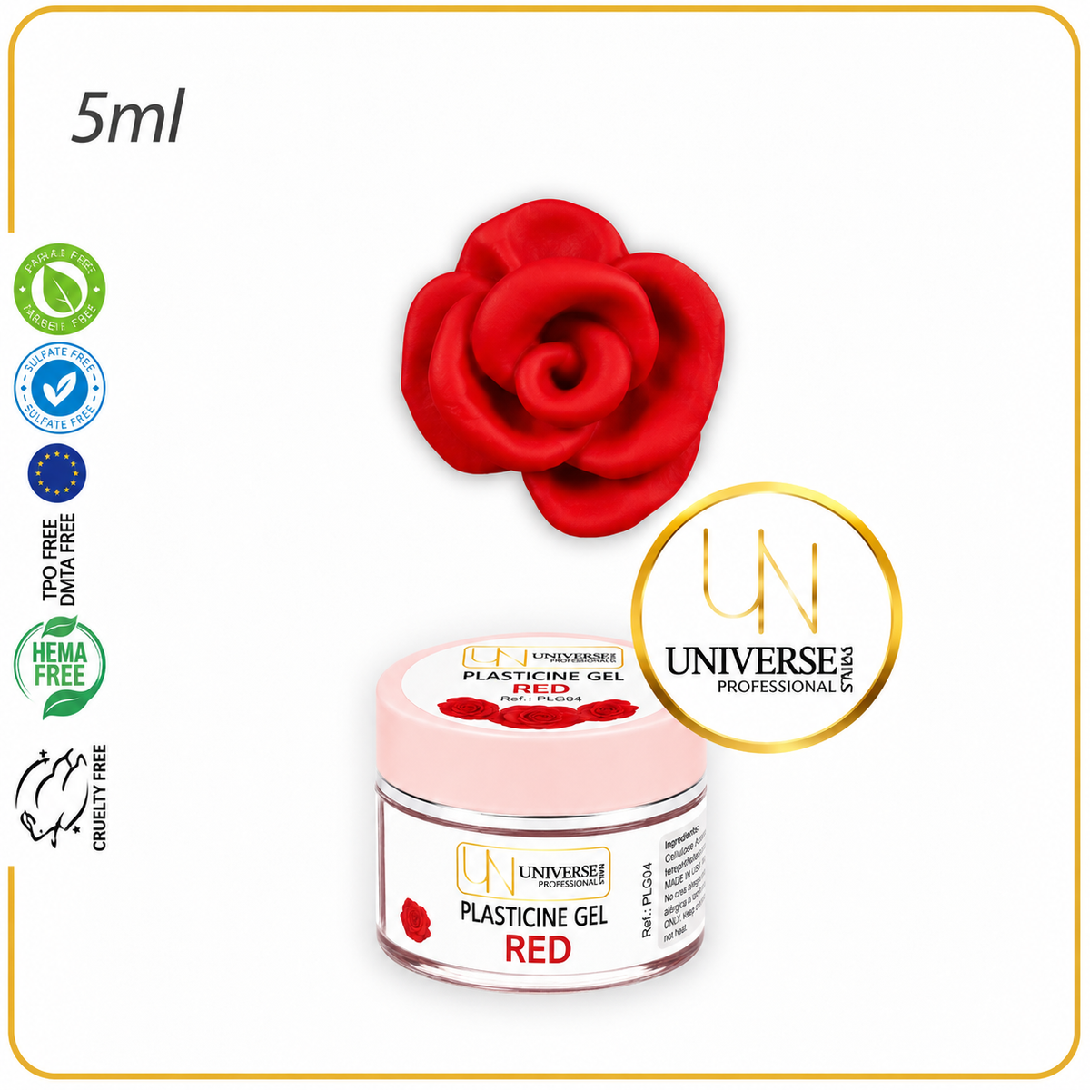 GEL PLASTILINA RED