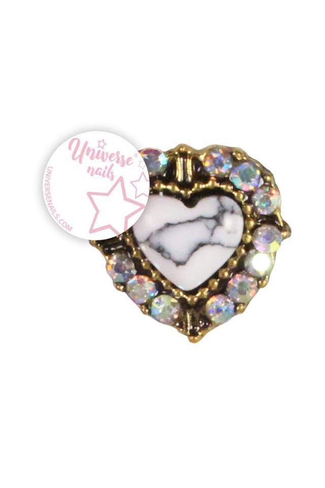 Romantic Jewel WHITE HEART