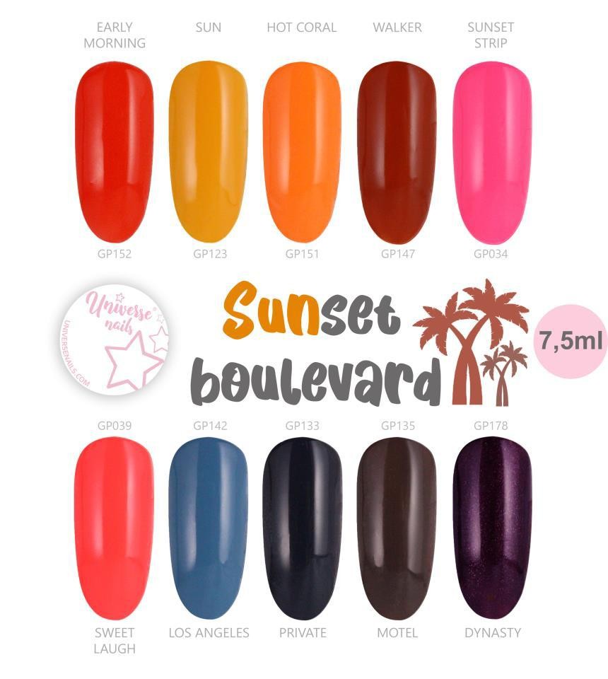 Colección SUNSET BOULEVARD 7 5ml