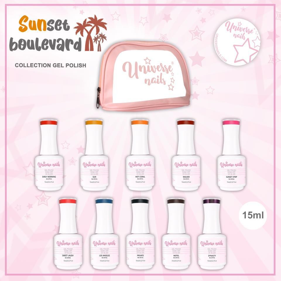 Colección SUNSET BOULEVARD 15ml