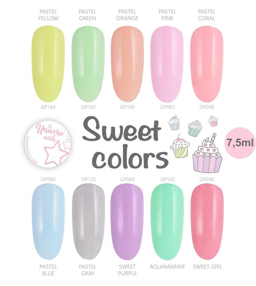 Colección SWEET COLORS 7 5ml