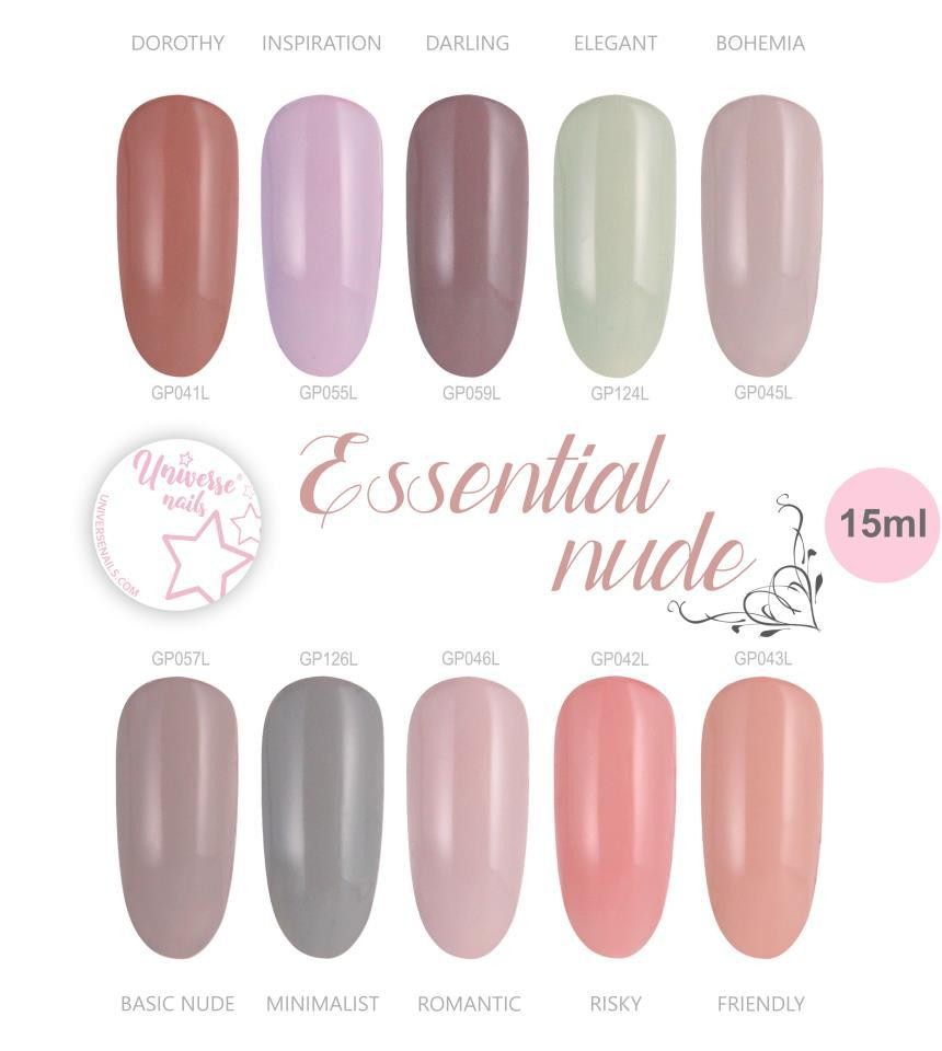 Colección ESSENTIAL NUDE 15ml