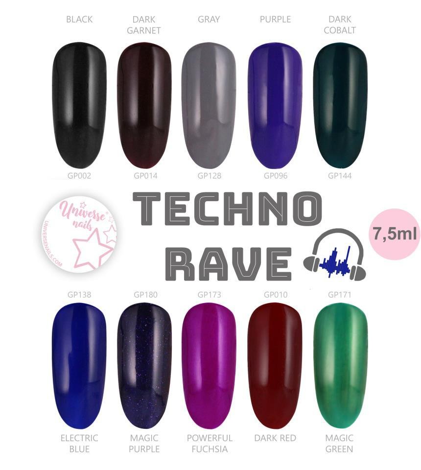 Colección TECHNO RAVE 7 5ml