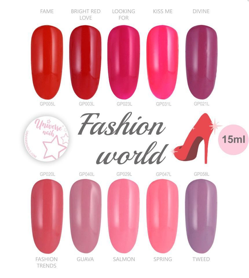 Colección FASHION WORLD 15ml