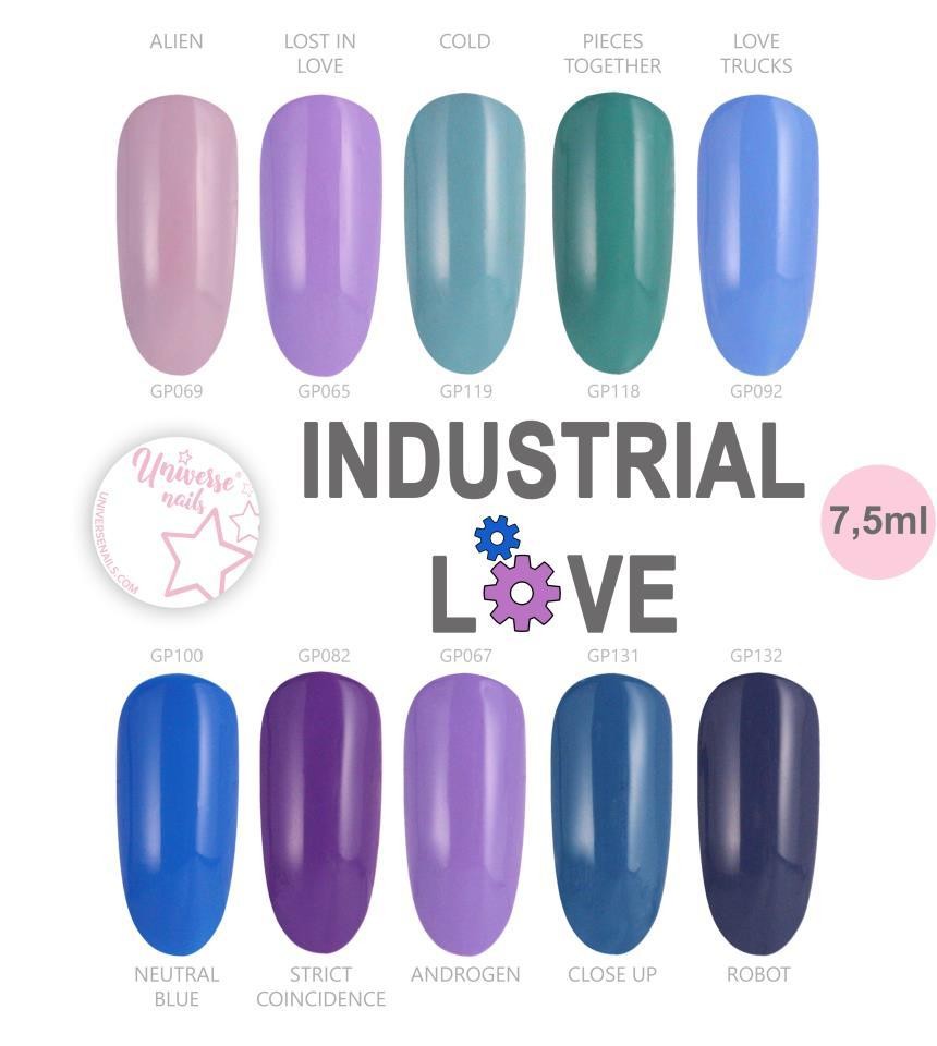 Colección INDUSTRIAL LOVE 7 5ml