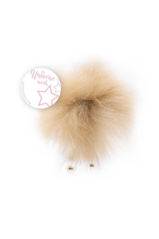 POMPONS BEIGE