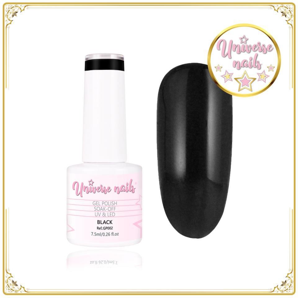 Gel polish BLACK 7 5ml