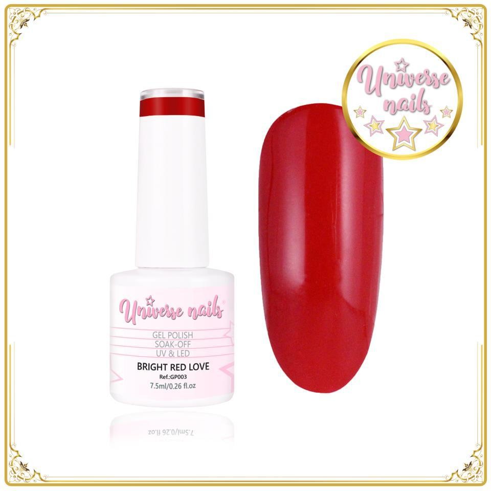 Gel polish BRIGHT RED LOVE 7 5ml