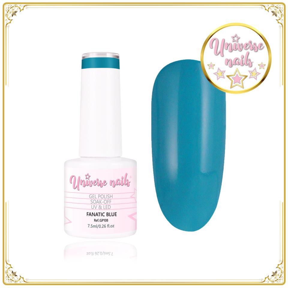 Gel polish FANATIC BLUE 7 5ml