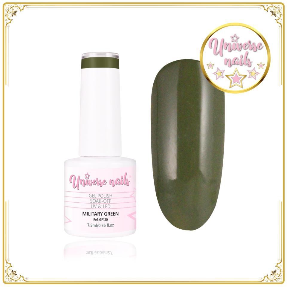 Gel polish MILITARY GREEN 7 5ml