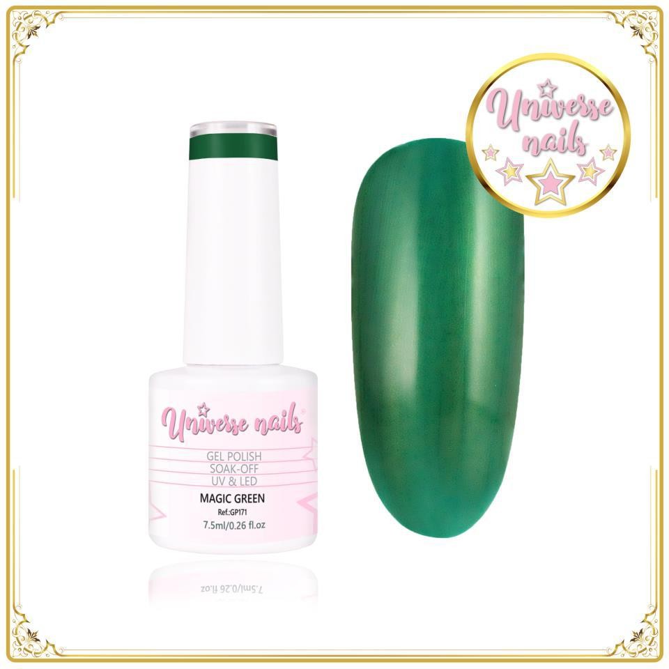 Gel polish MAGIC GREEN 7 5ml