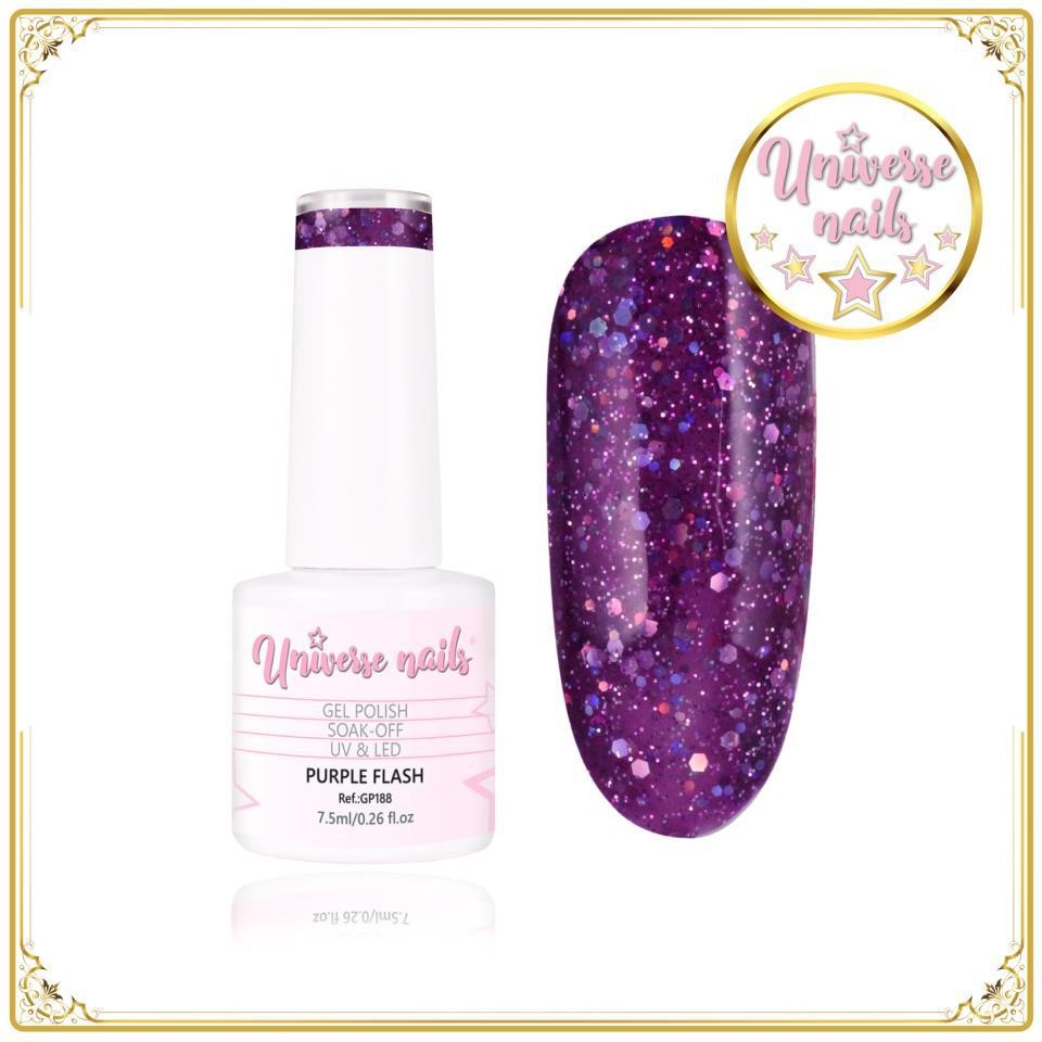 Gel polish PURPLE FLASH 7 5ml