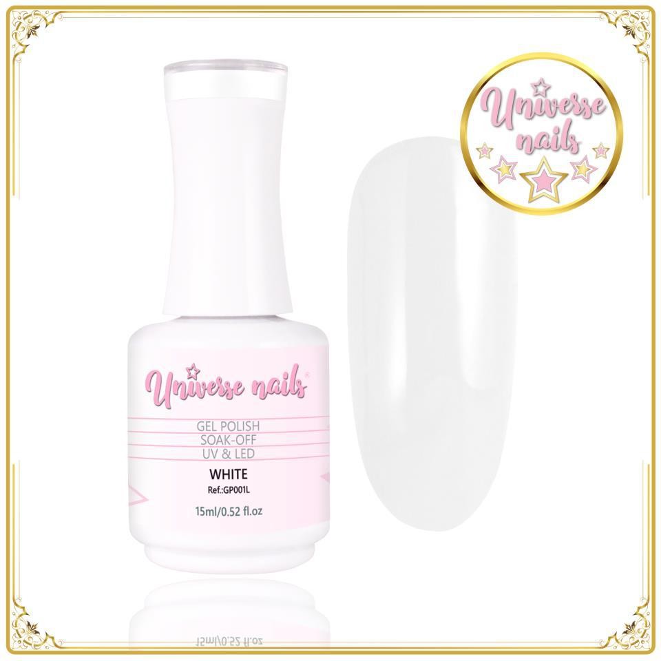 Gel polish WHITE 15ml