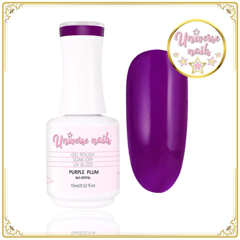 Gel polish PURPLE PLUM 15ml