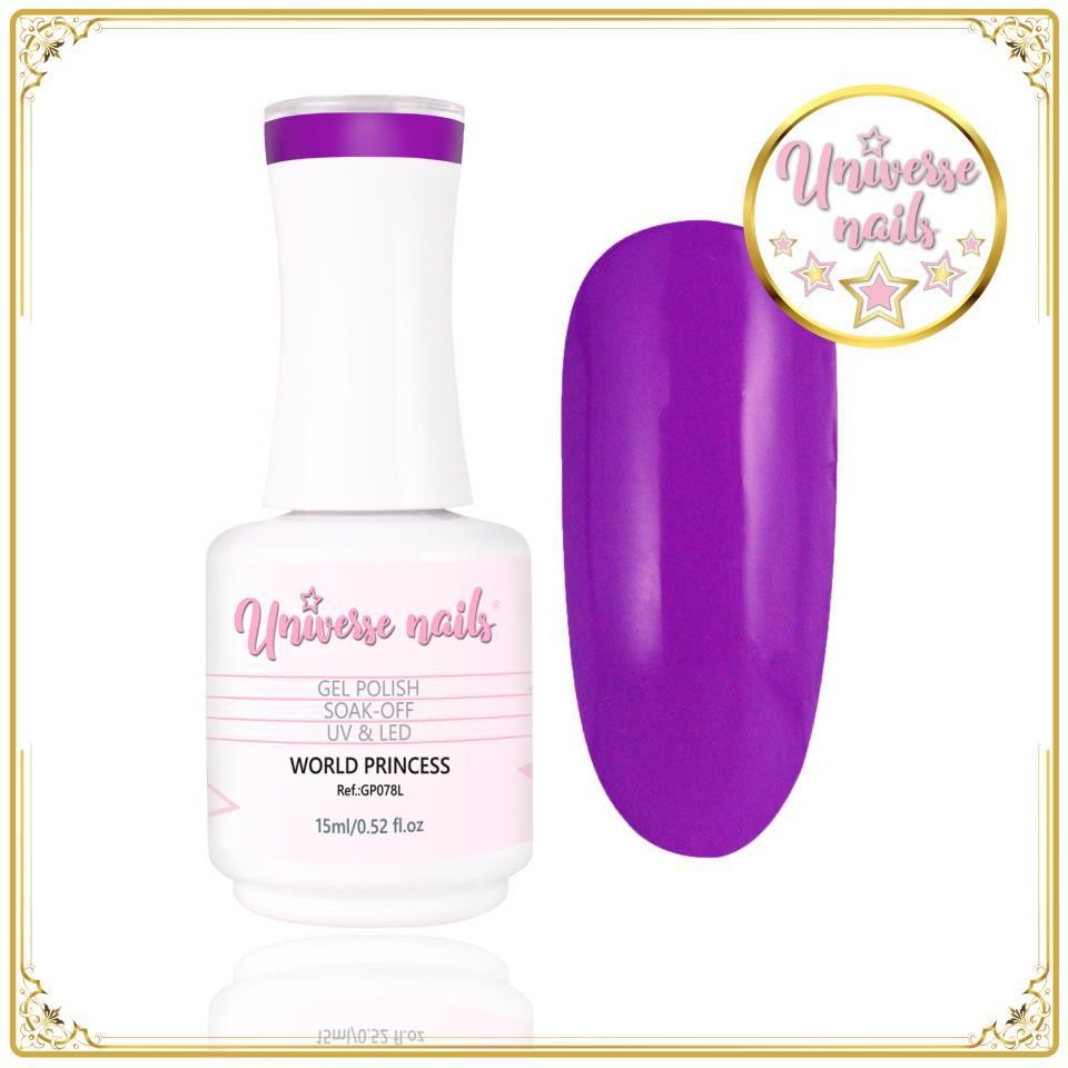 Gel polish WORLD PRINCESS 15ml