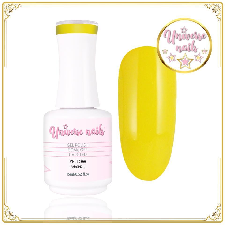 Gel polish YELLOW 15ml