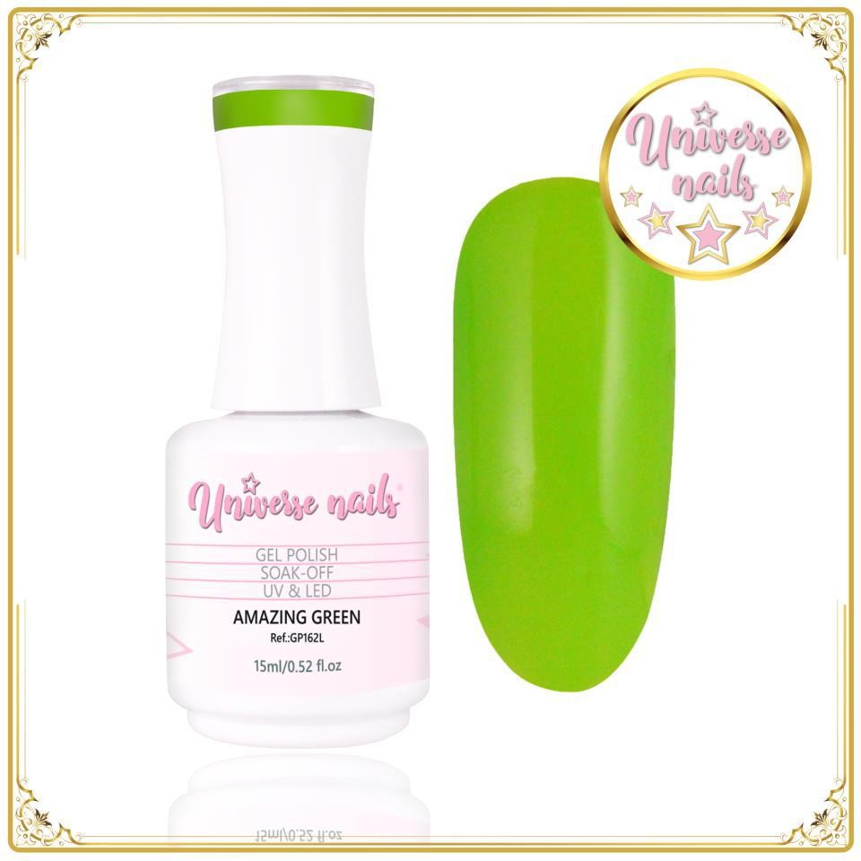 Gel polish AMAZING GREEN 15ml