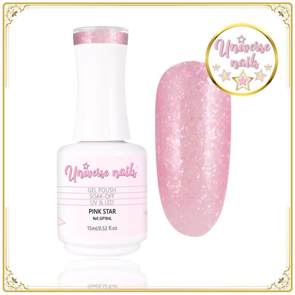 Gel polish PINK STAR 15ml