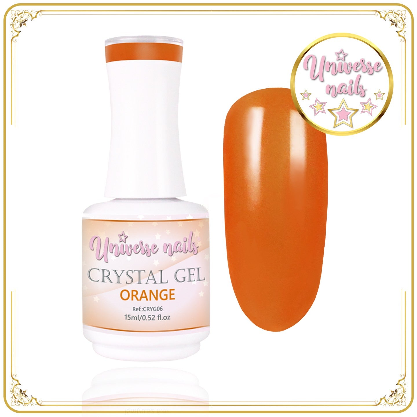 Crystal gel ORANGE