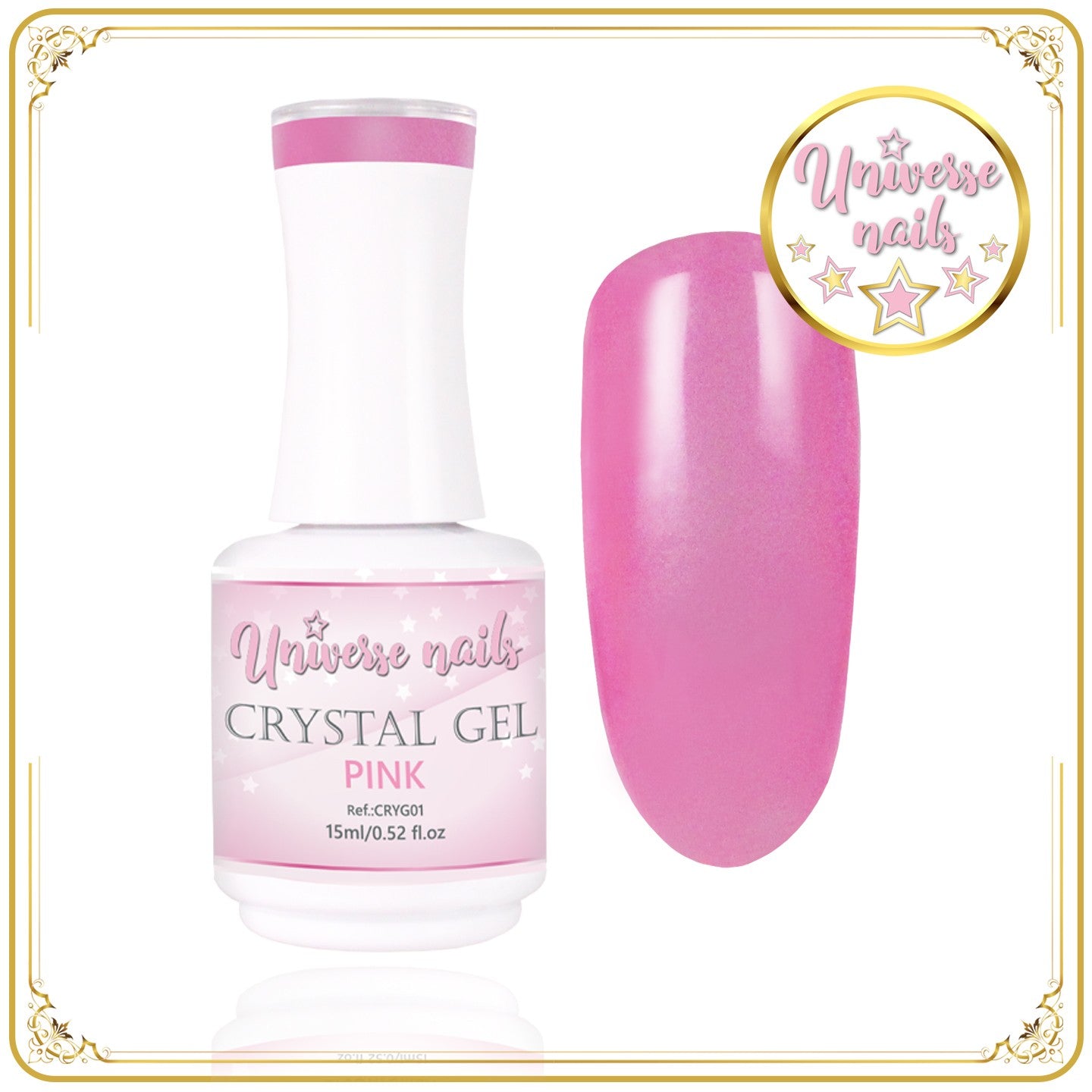 Crystal gel PINK