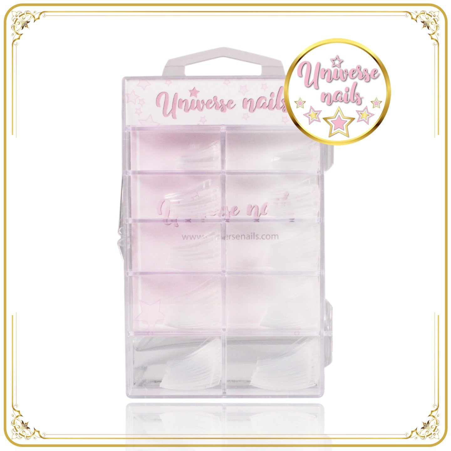 CAJA DE TIPS TRANSPARENTES