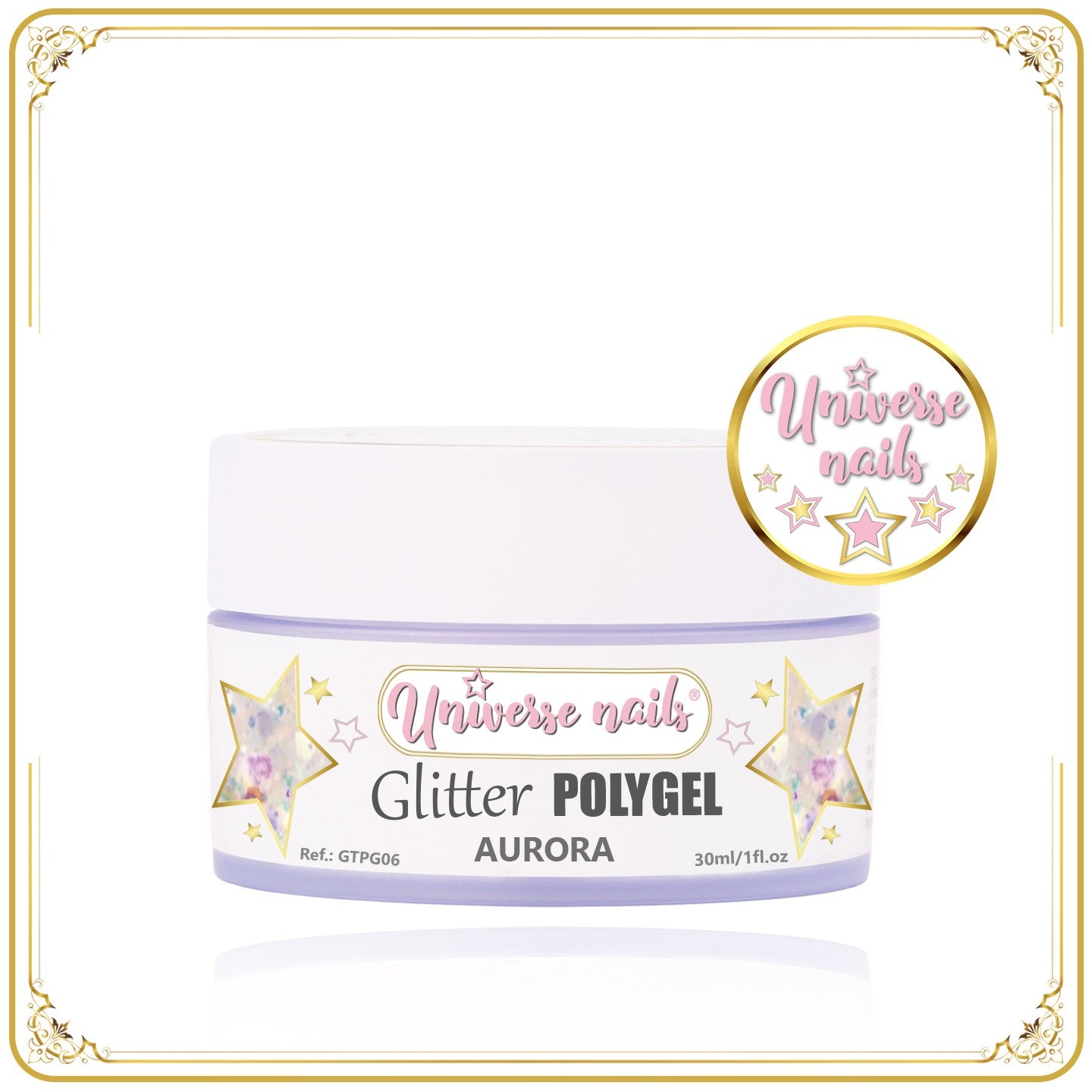 Polygel Glitter AURORA