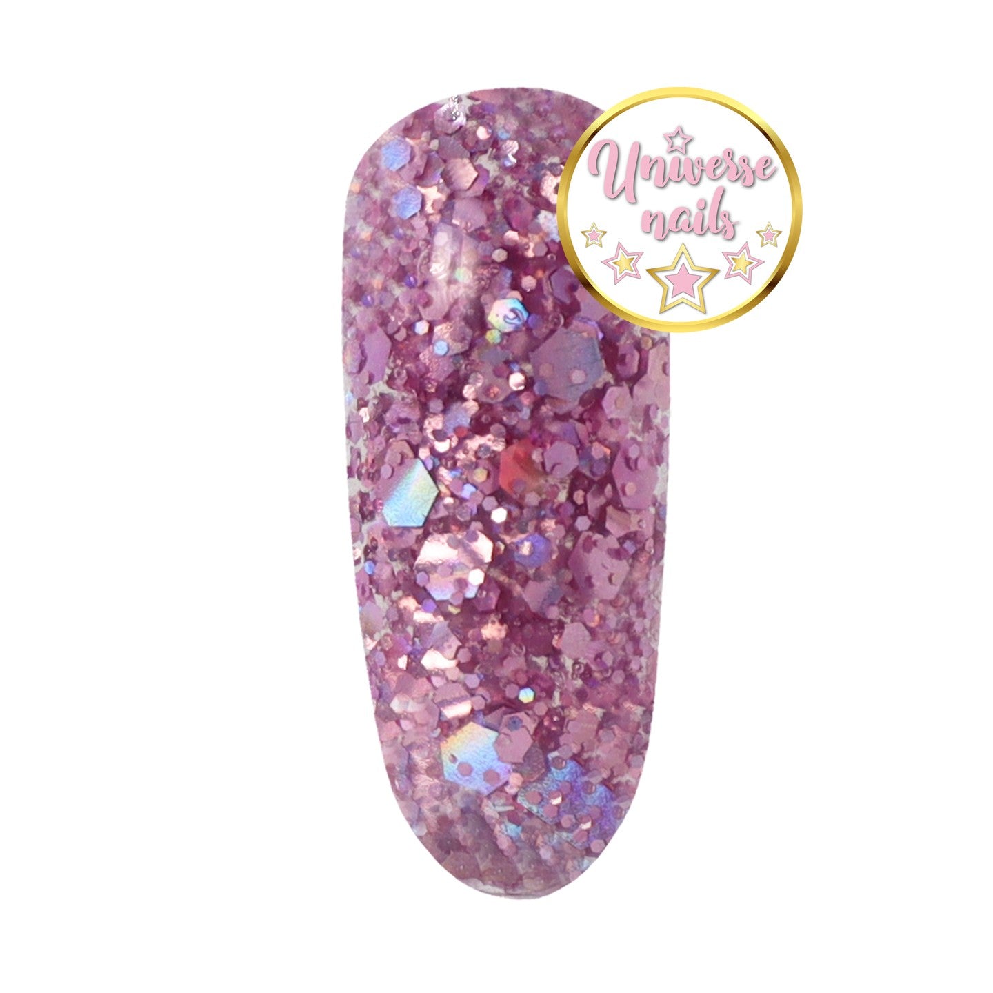 Polygel Glitter GRAPE