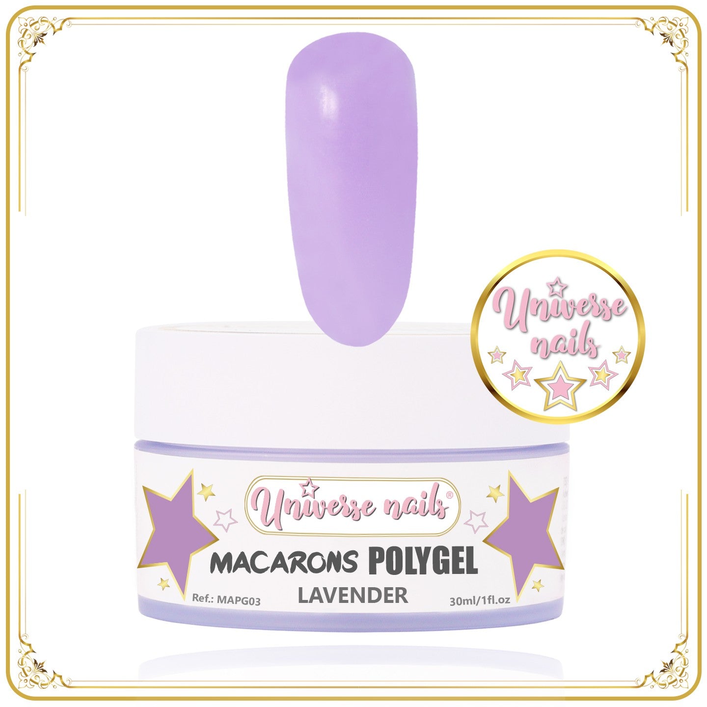 Polygel Macarons LAVENDER