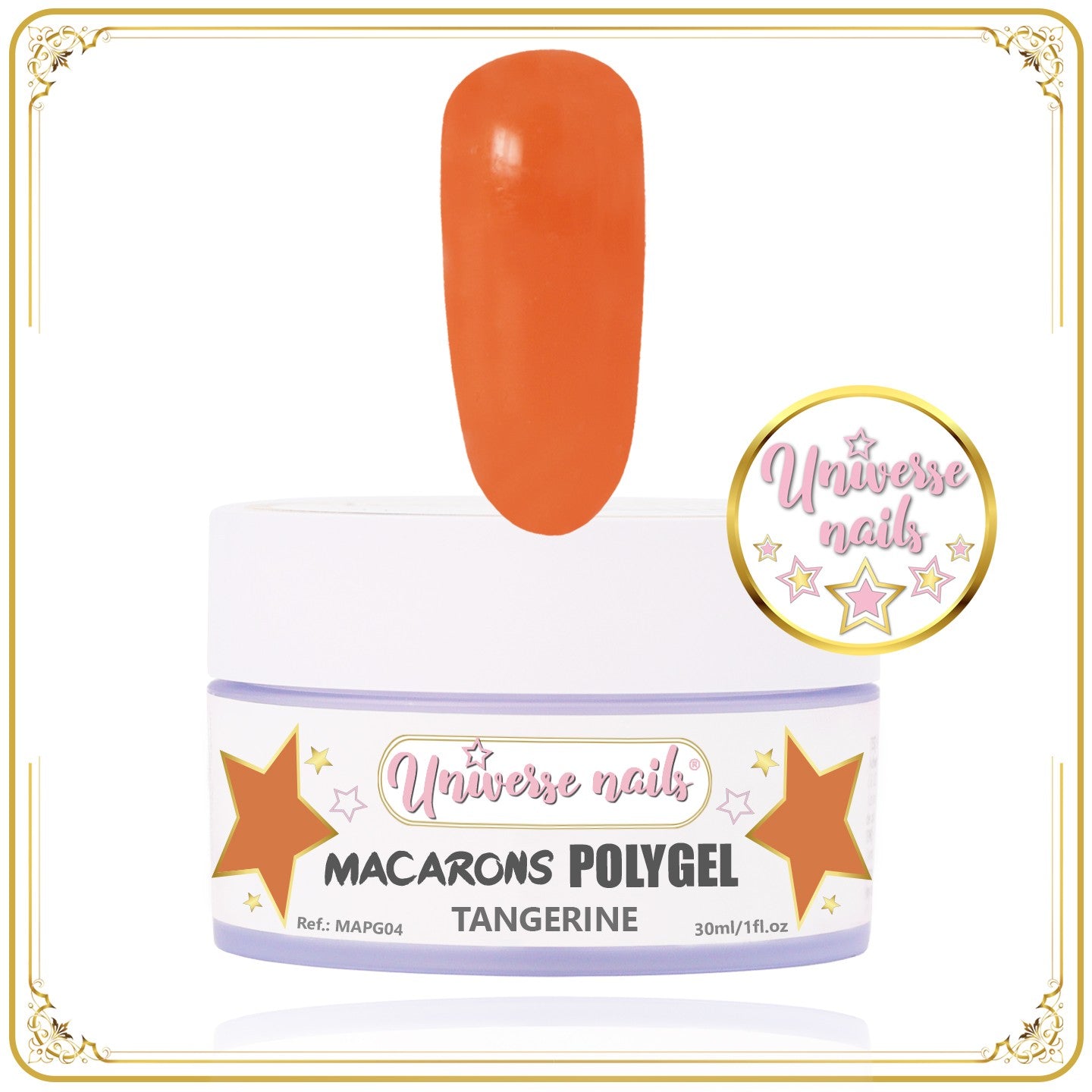 Polygel Macarons TANGERINE