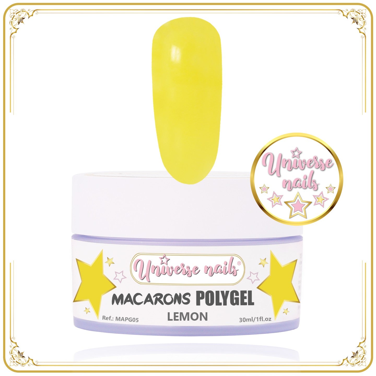 Polygel Macarons LEMON