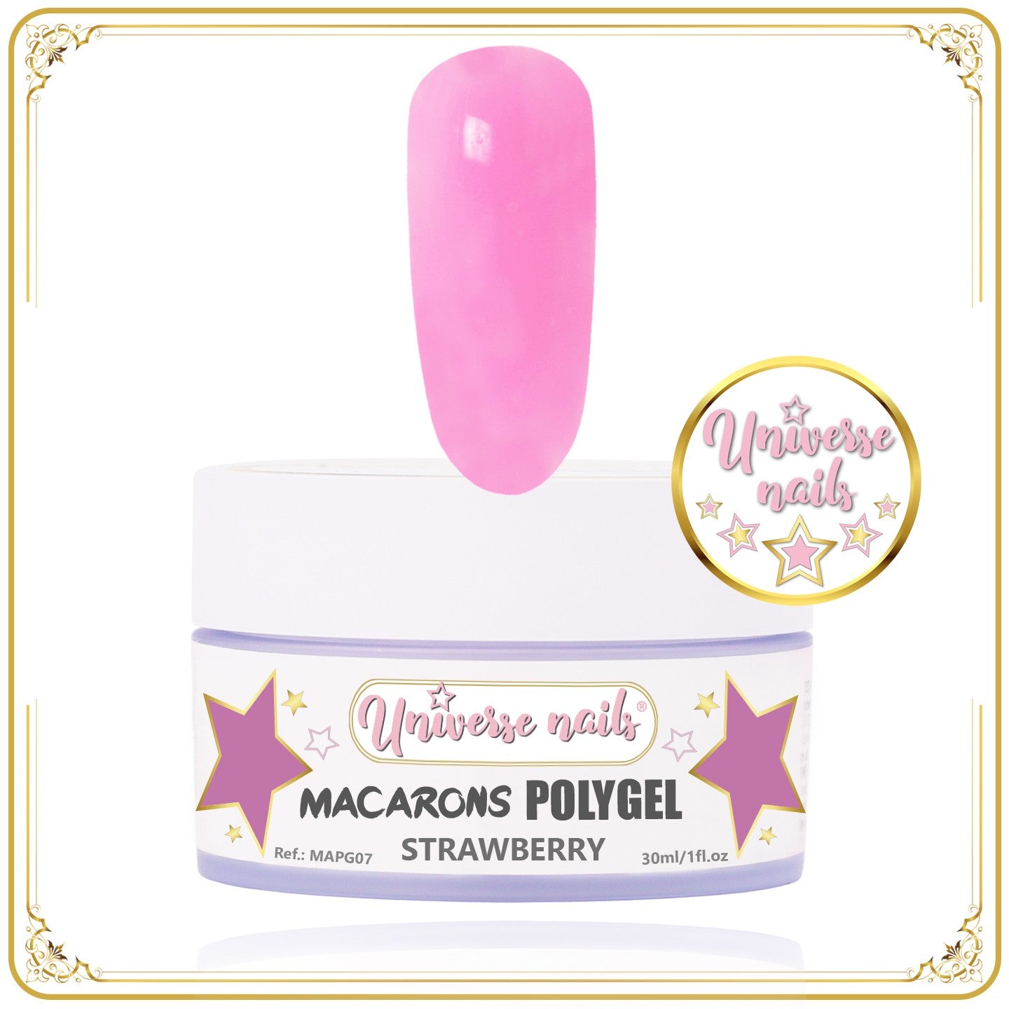 Polygel Macarons STRAWBERRY