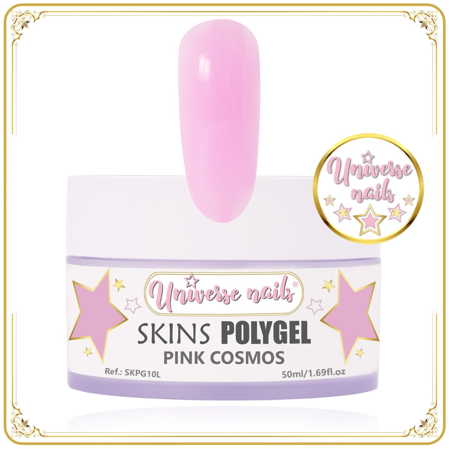 Polygel Skins PINK COSMOS 50ml