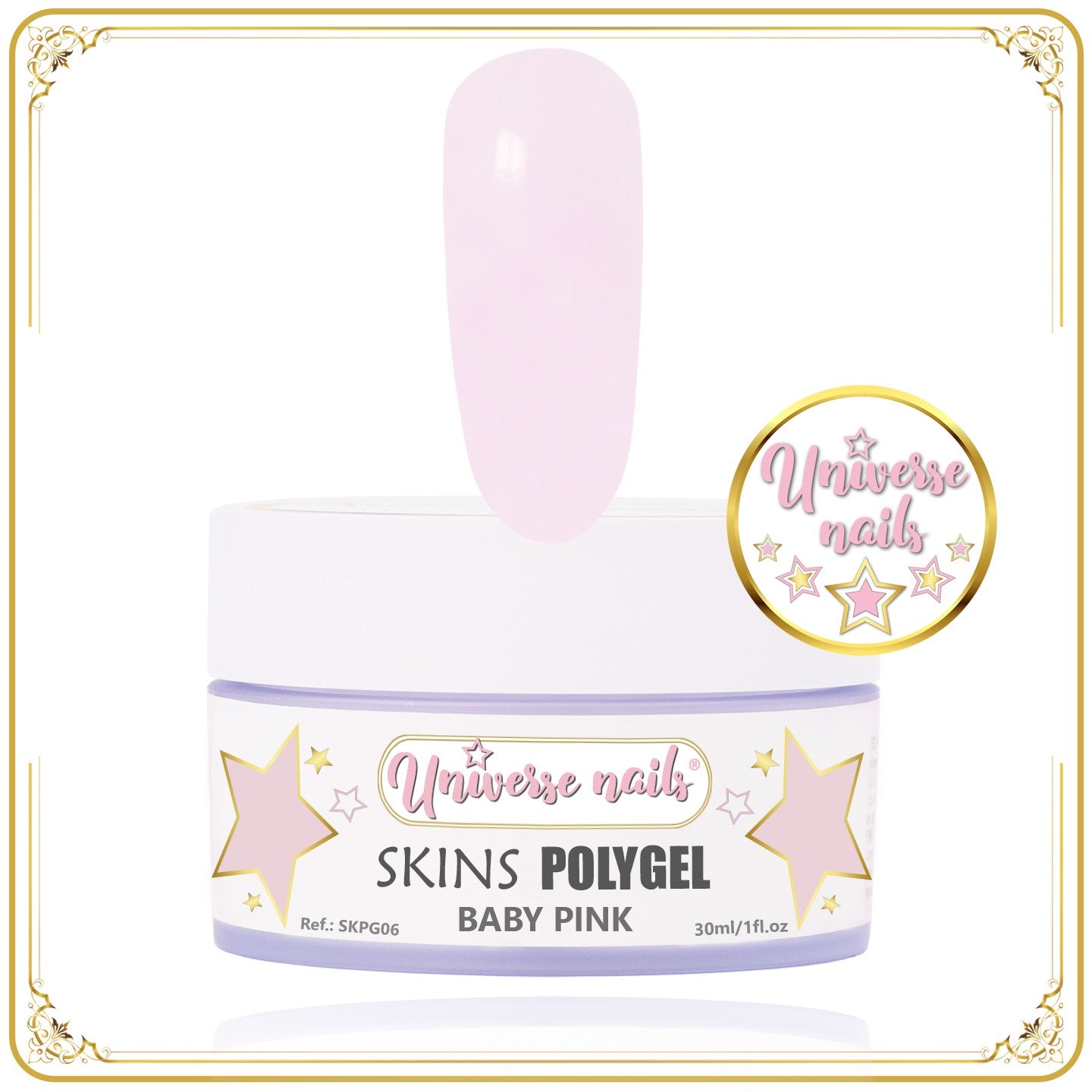 Polygel Skins BABY PINK 30ml