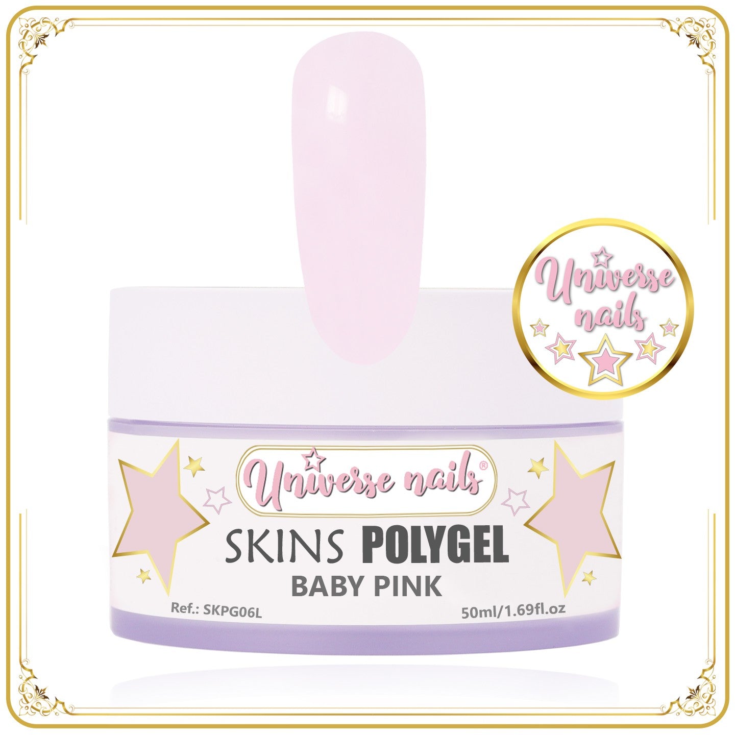 Polygel Skins BABY PINK 50ml