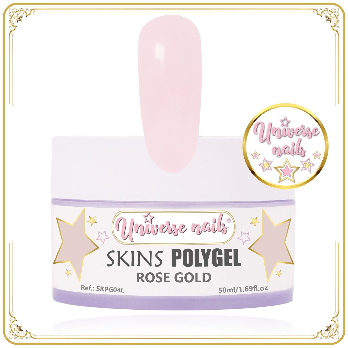 Polygel Skins ROSE GOLD 50ml