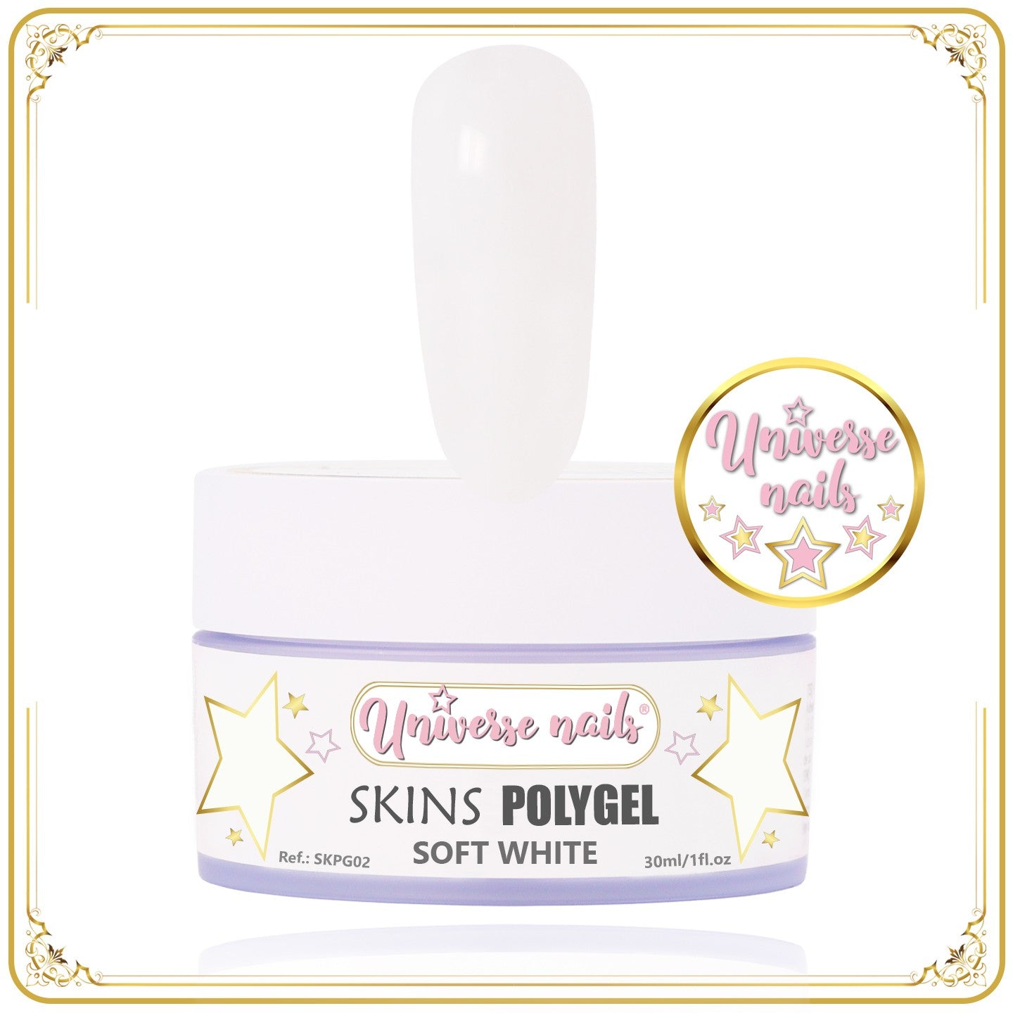 Polygel Skins SOFT WHITE 30ml