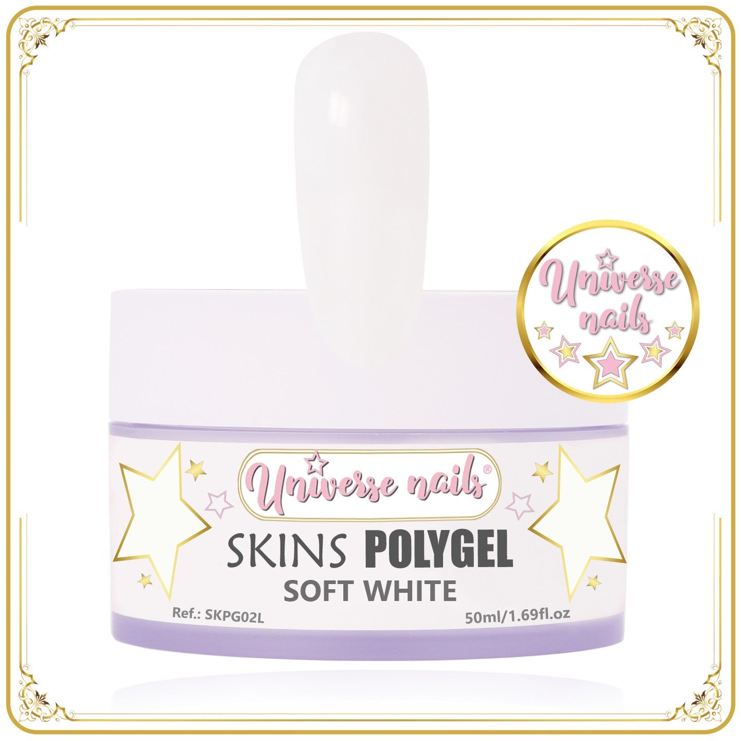 Polygel Skins SOFT WHITE 50ml