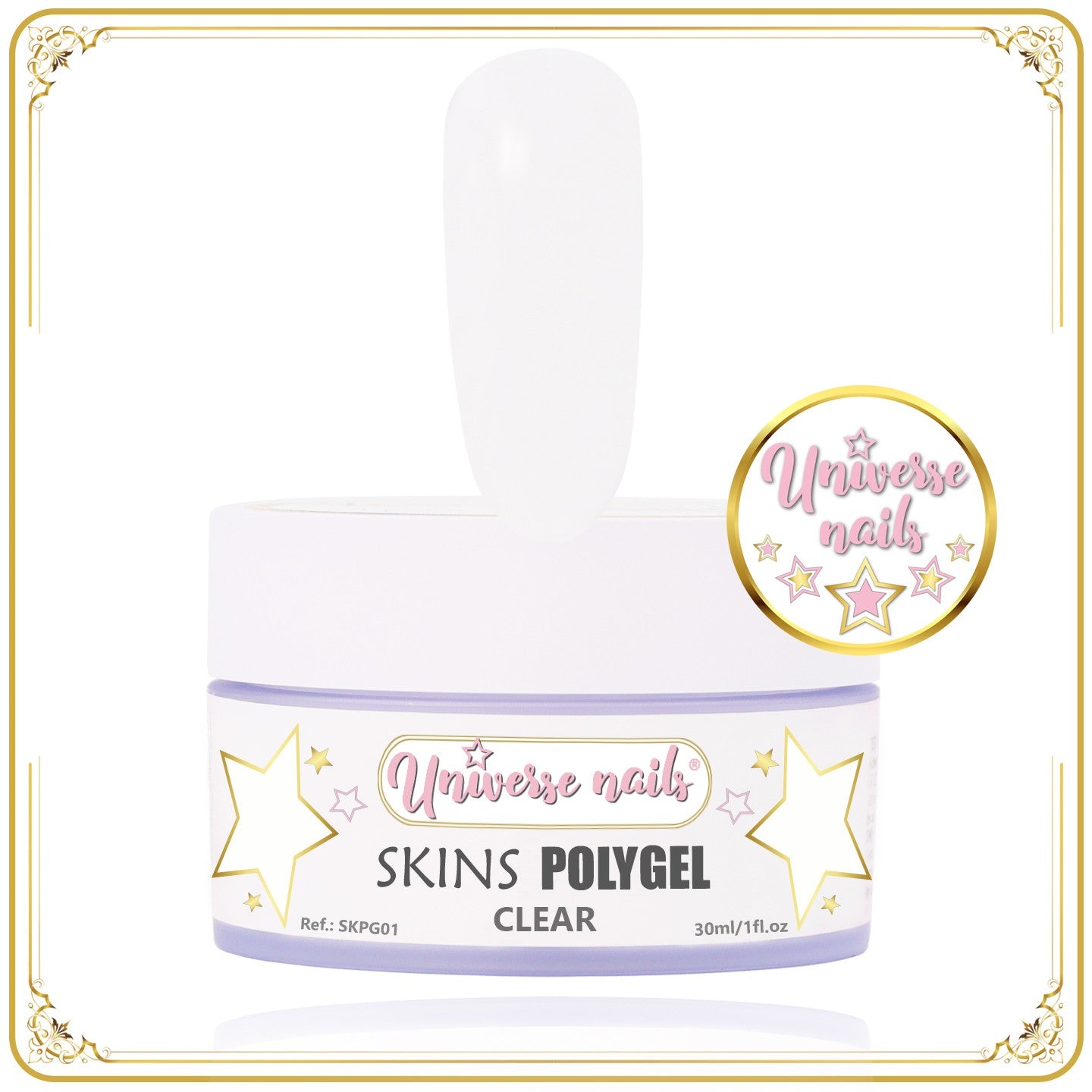 Polygel Skins CLEAR 30ml