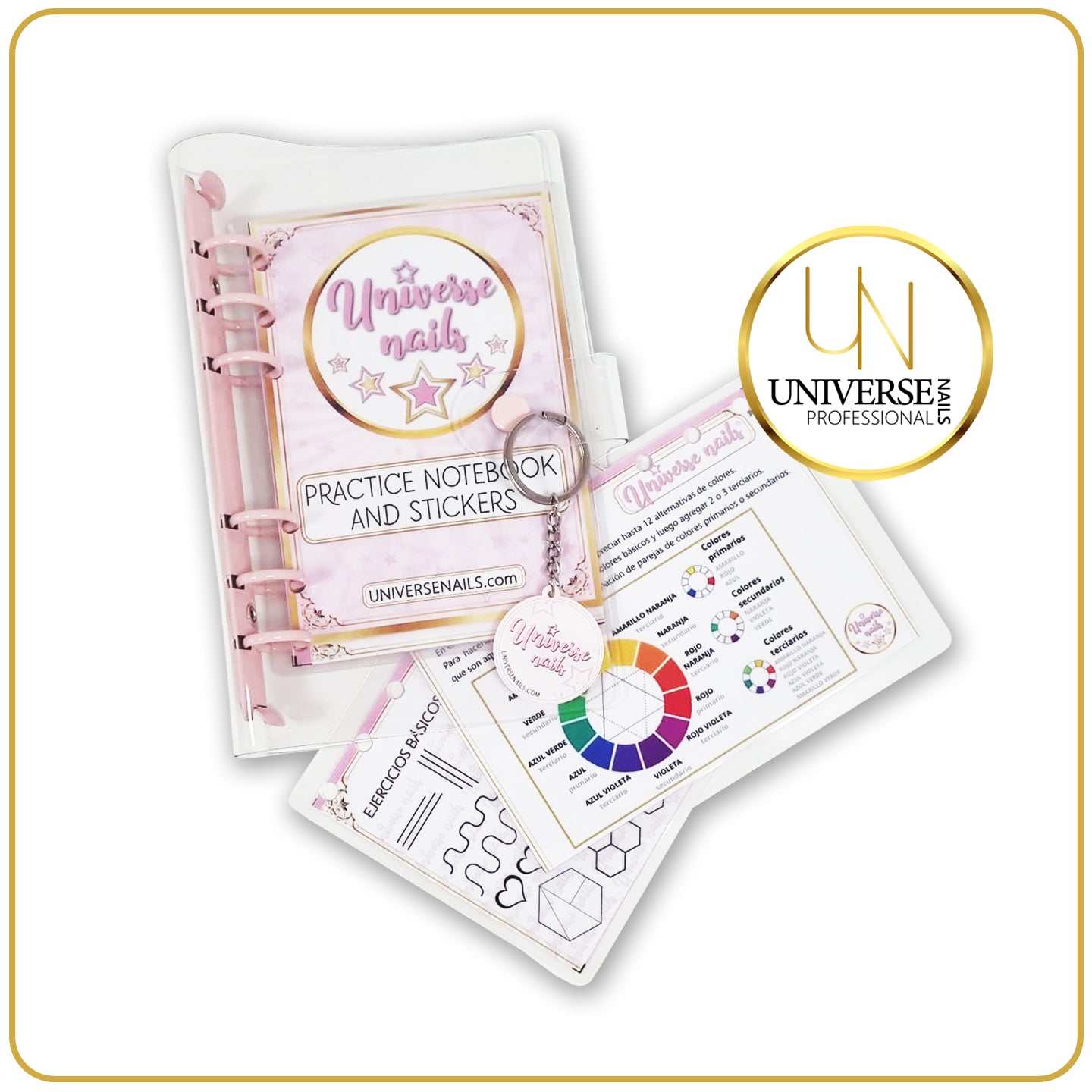 Practice Notebook and Stickers