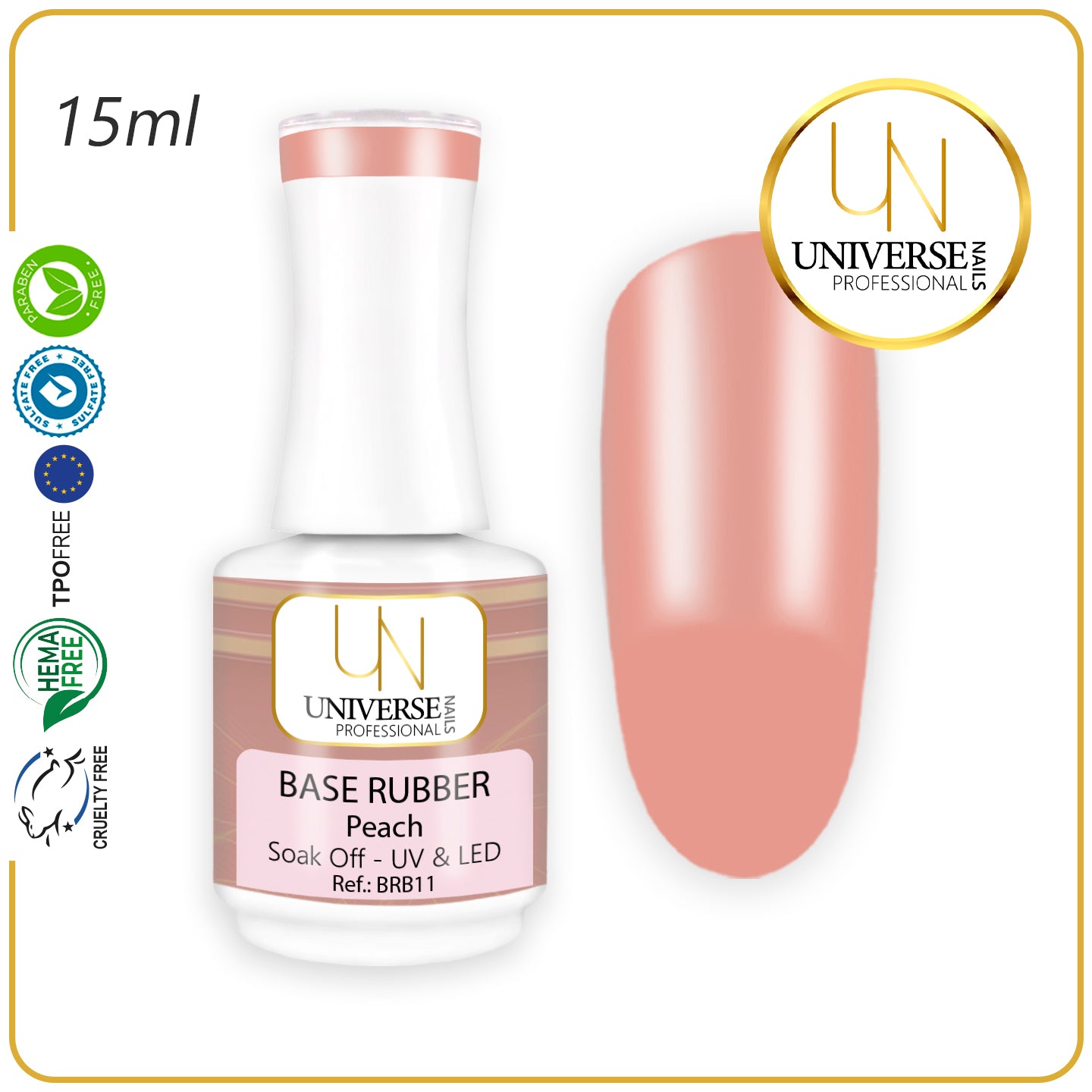 Base Rubber PEACH
