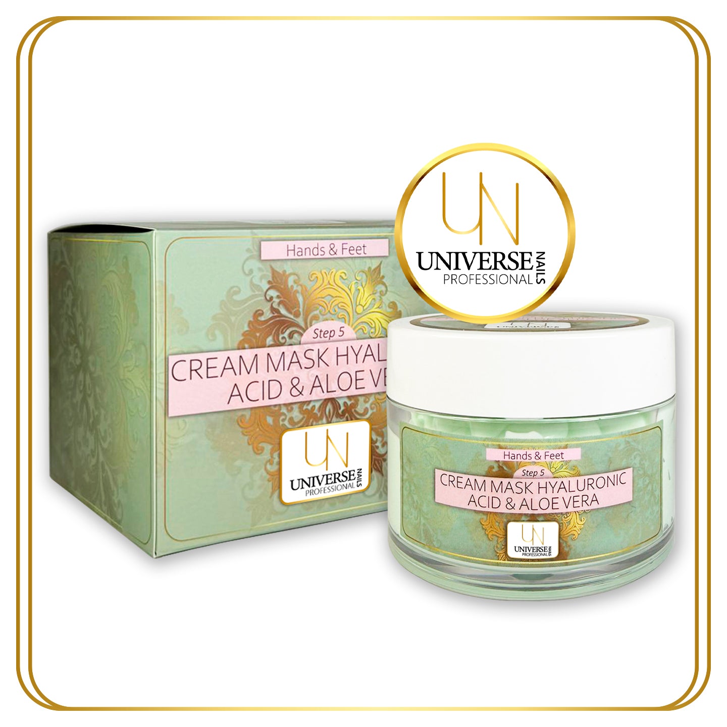 CREAM MASK HYALURONIC ACID & ALOE VERA