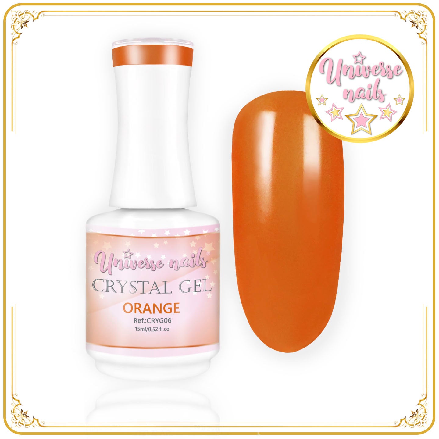 Crystal gel ORANGE