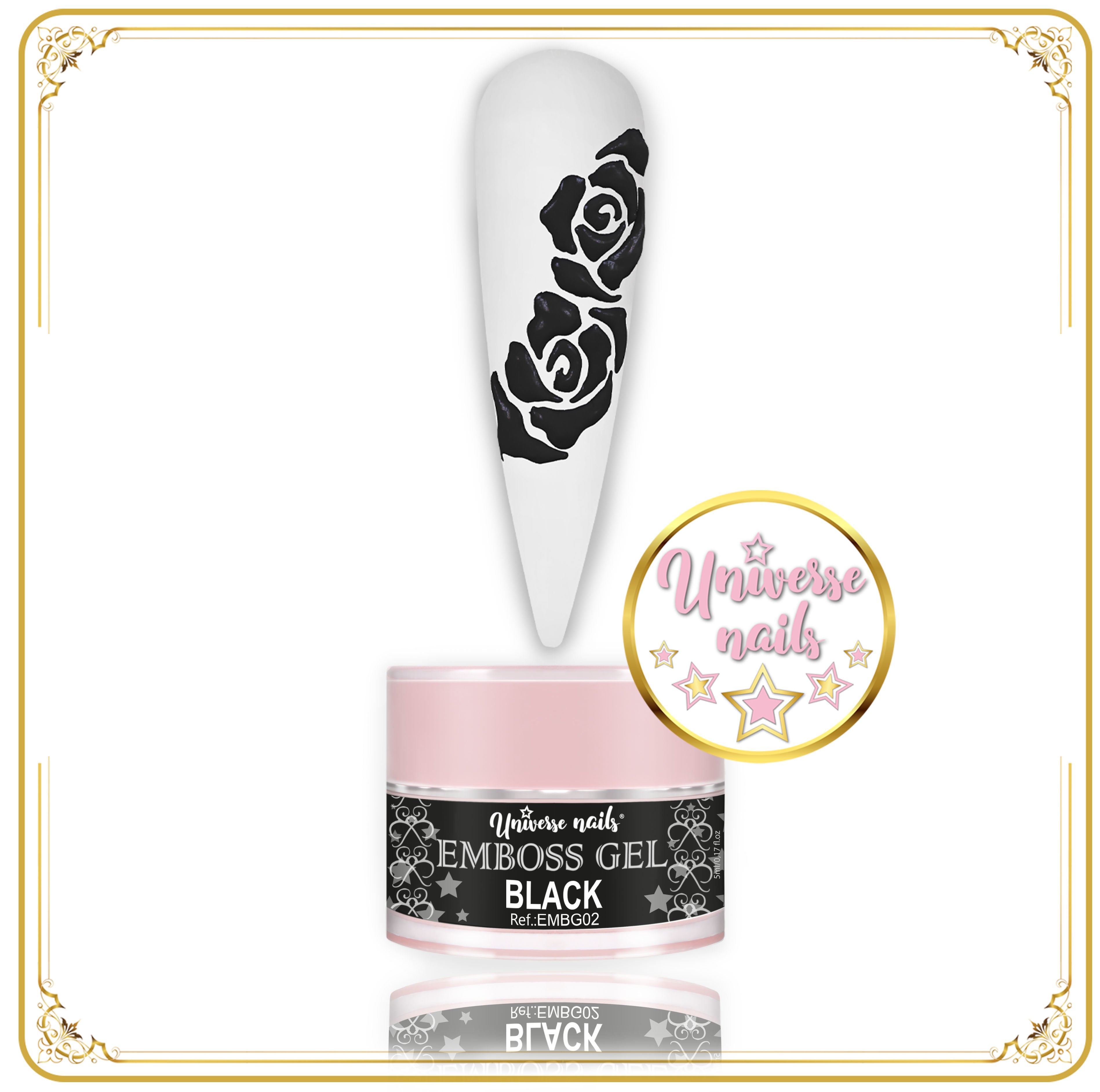 Emboss gel BLACK