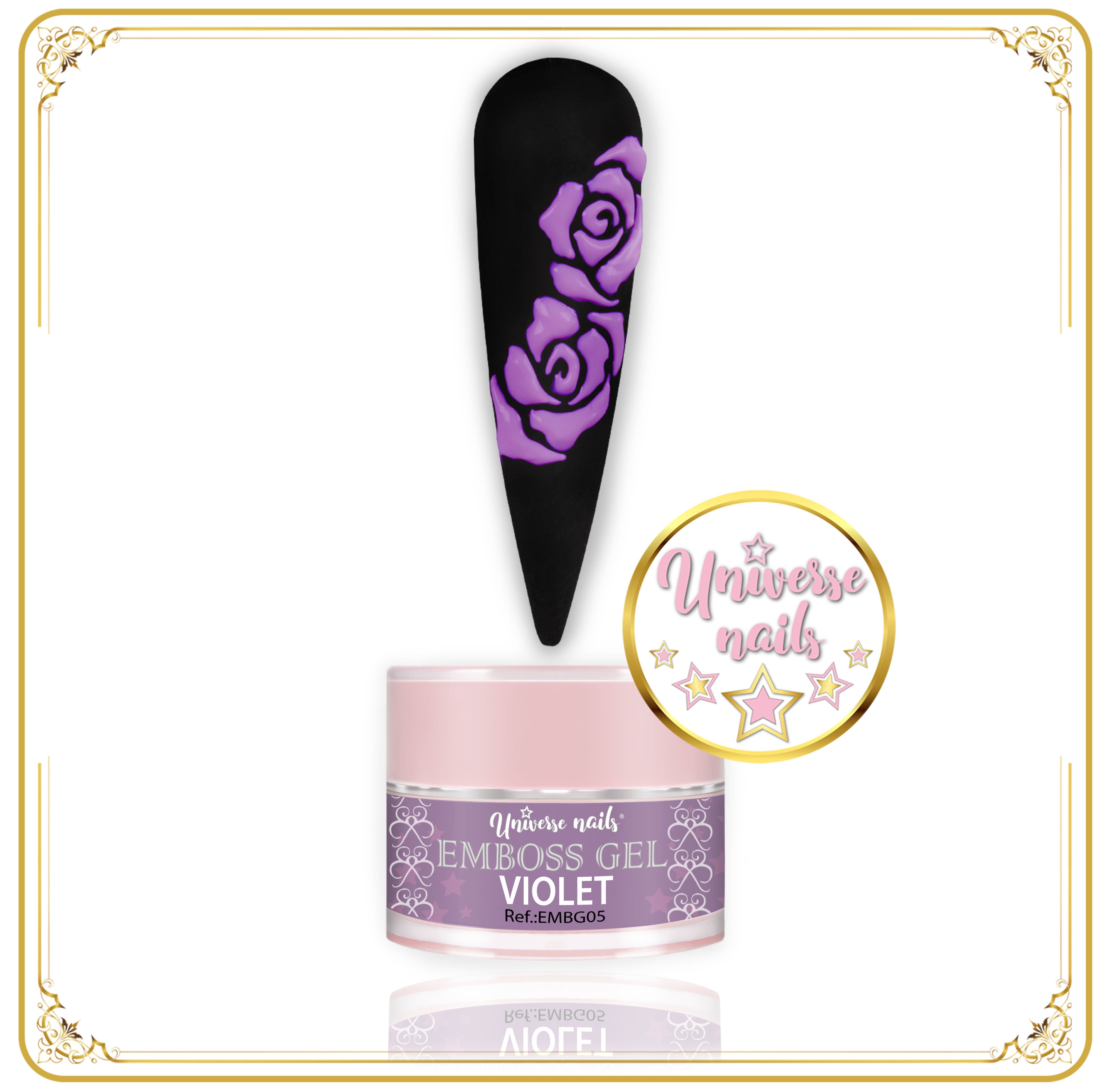 Emboss gel VIOLET