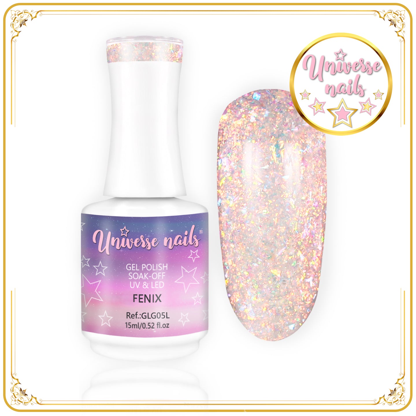 Galaxy gel polish FENIX 15ml