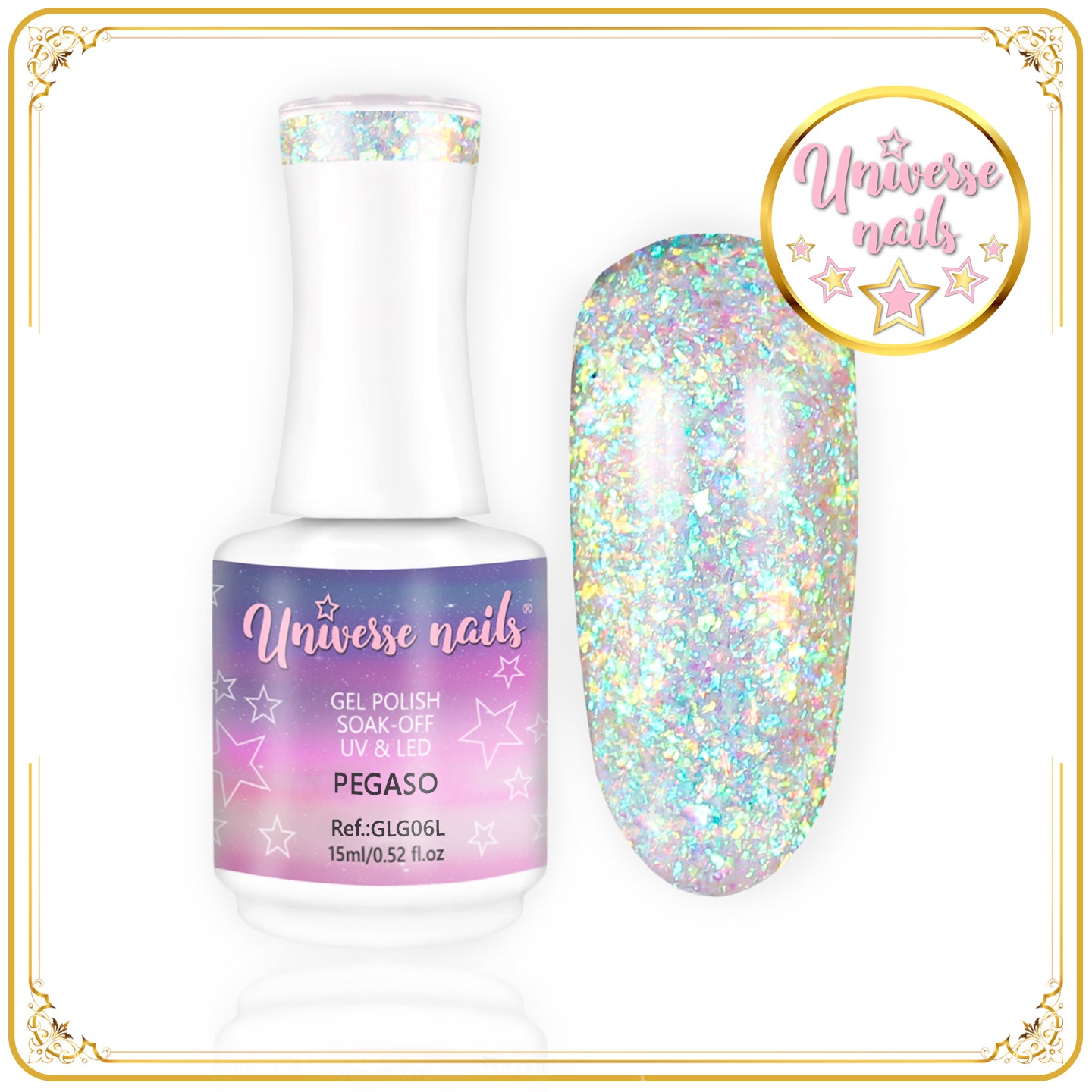 Galaxy gel polish PEGASO 15ml