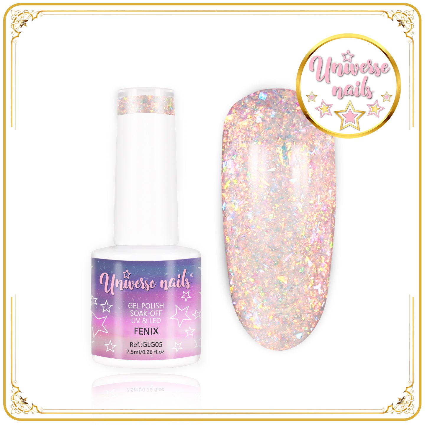 Galaxy gel polish FENIX 7,5ml