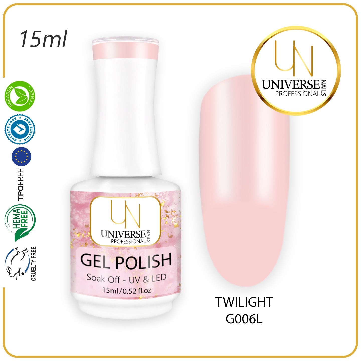 Gel Polish TWILIGHT 15ml