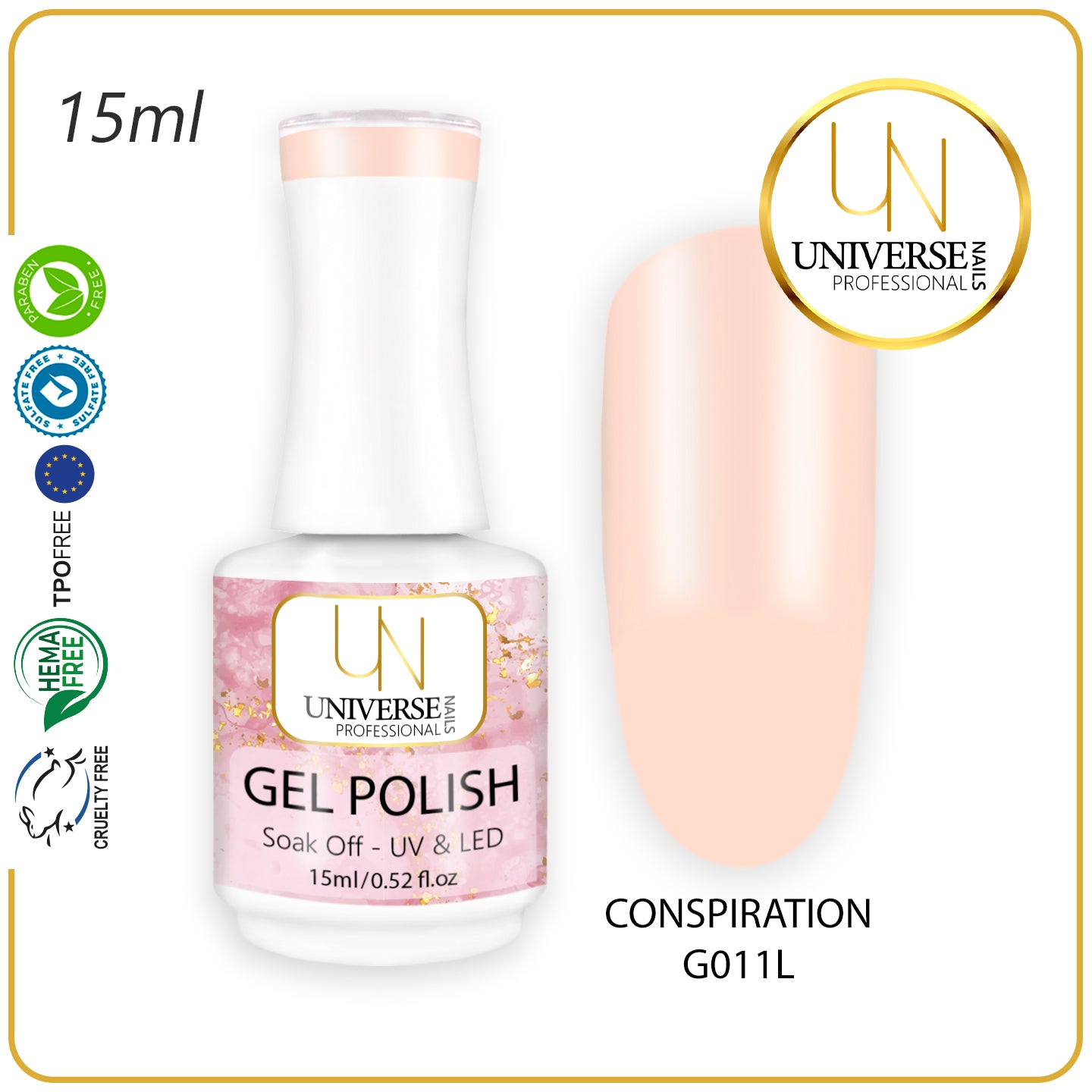 Gel Polish CONSPIRATION 15ml